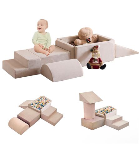 Erigiak Foam Climbing Blocks for Toddlers 6Pcs