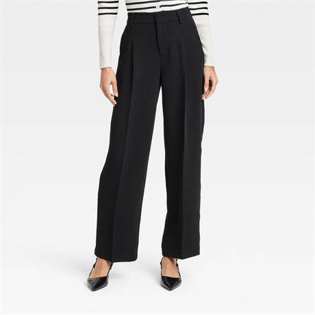 (Size8)Women's Signature Crepe Essential Trouser - a New