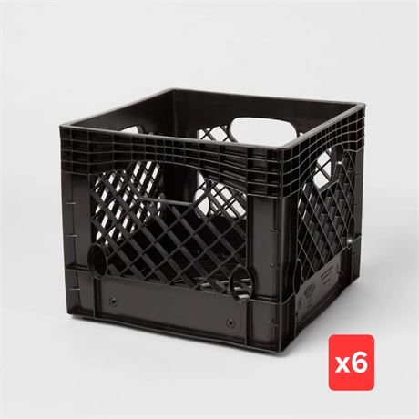 16qt Heavy Duty Stackable Storage Crate -