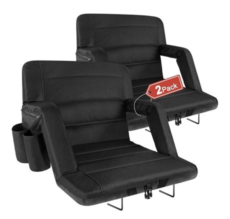 Stadium Seats with Back Support 2 Pack