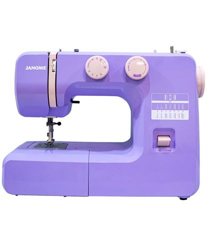 Janome 001LOVELY Lilac Easy-to-Use Sewing Machine