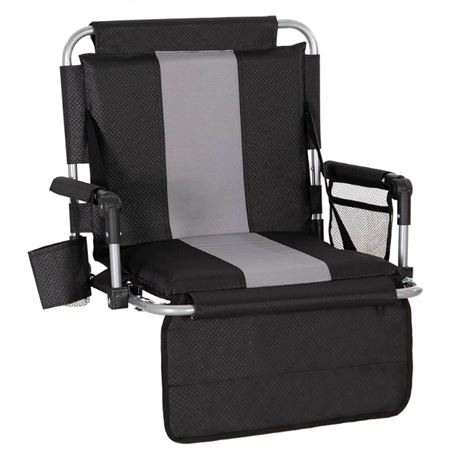 LET'S CAMP Folding Stadium Seat Bleacher