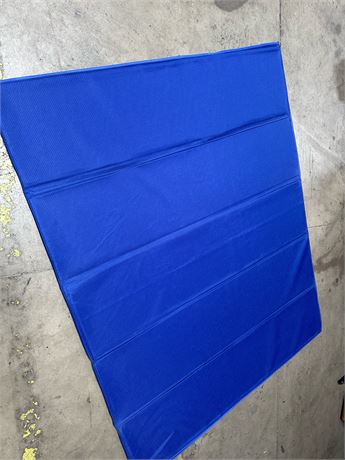 5 Fold Blue Hard Mat