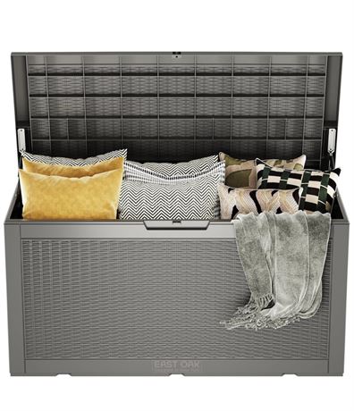 EAST OAK Outdoor Storage Box, 100 Gallon