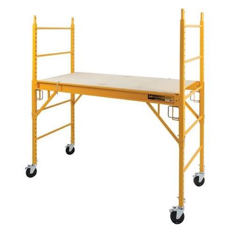 MetalTech 12 Ft High Adjustable Mobile Scaffolding